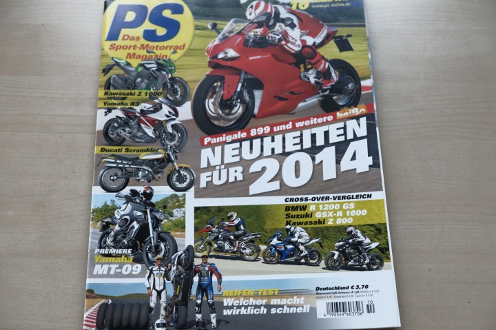 Deckblatt PS Sport Motorrad (10/2013)